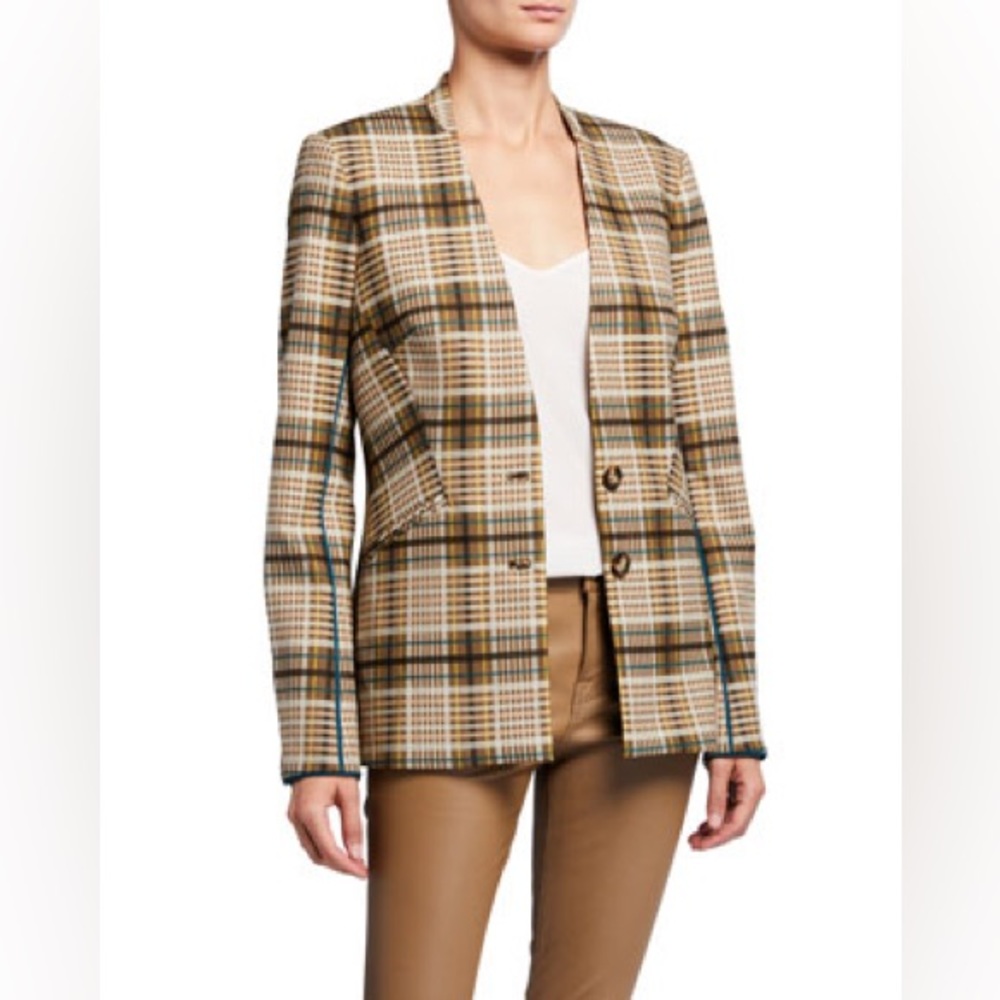 Simkhai Signature Basque Blazer Jacket - Picture 3 of 14